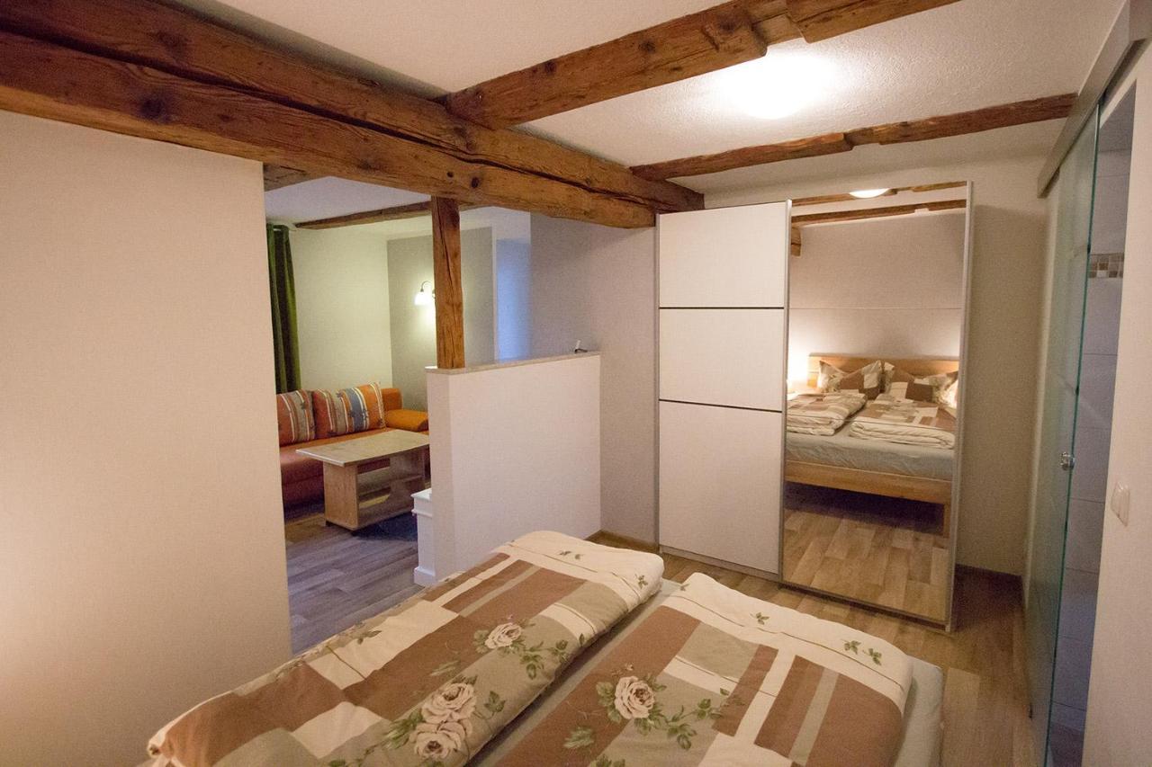 Ferienwohnung Alte Gaertnerei Thale Eksteriør billede